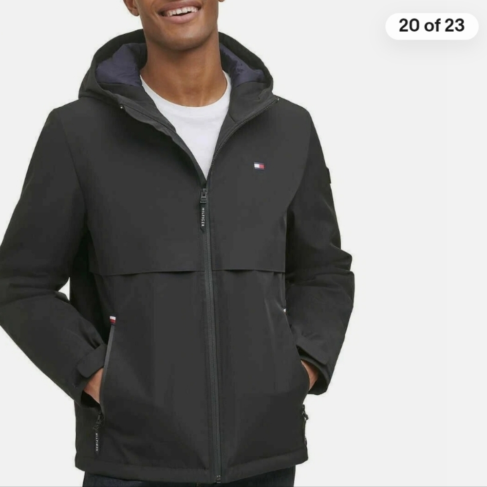 Tommy Hilfiger Men's Performance Hooded Jacket